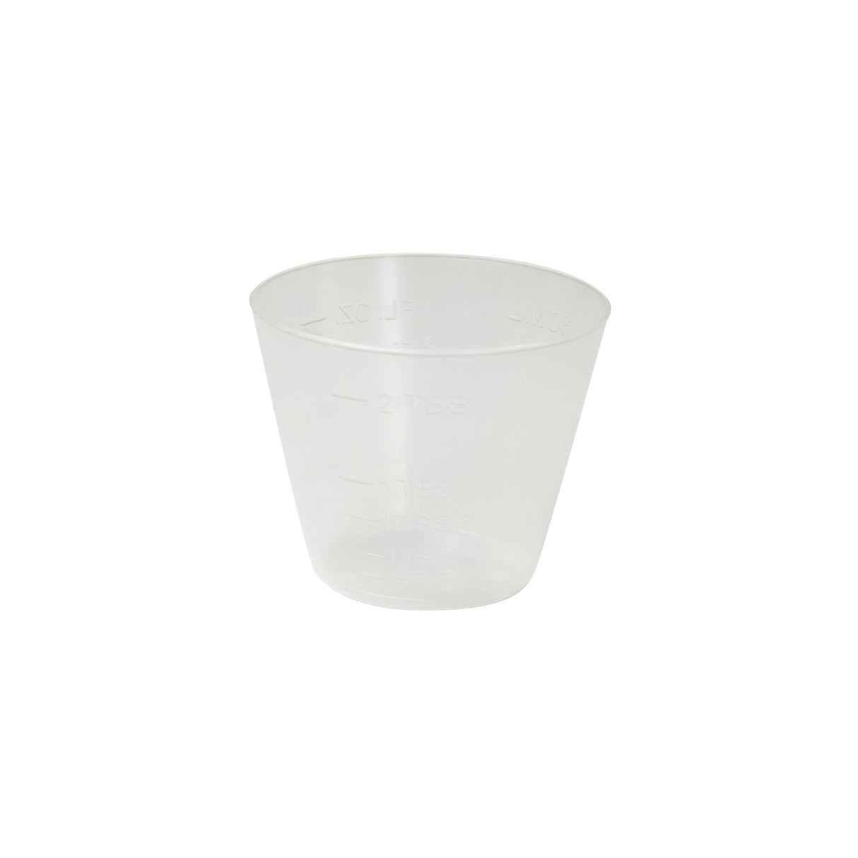 Medicine Cup Dynarex® 1 oz. Clear Plastic Disposable NonSterile - BeHope