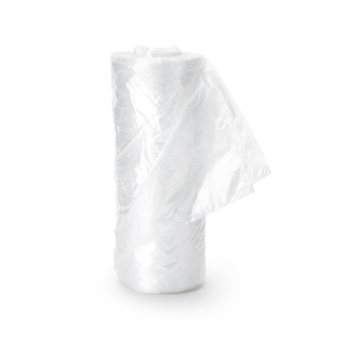Trash Bag Colonial Bag 10 gal. Clear HDPE 8 Mic. 24 X 24 Inch X-Seal Bottom Coreless Roll - BeHope