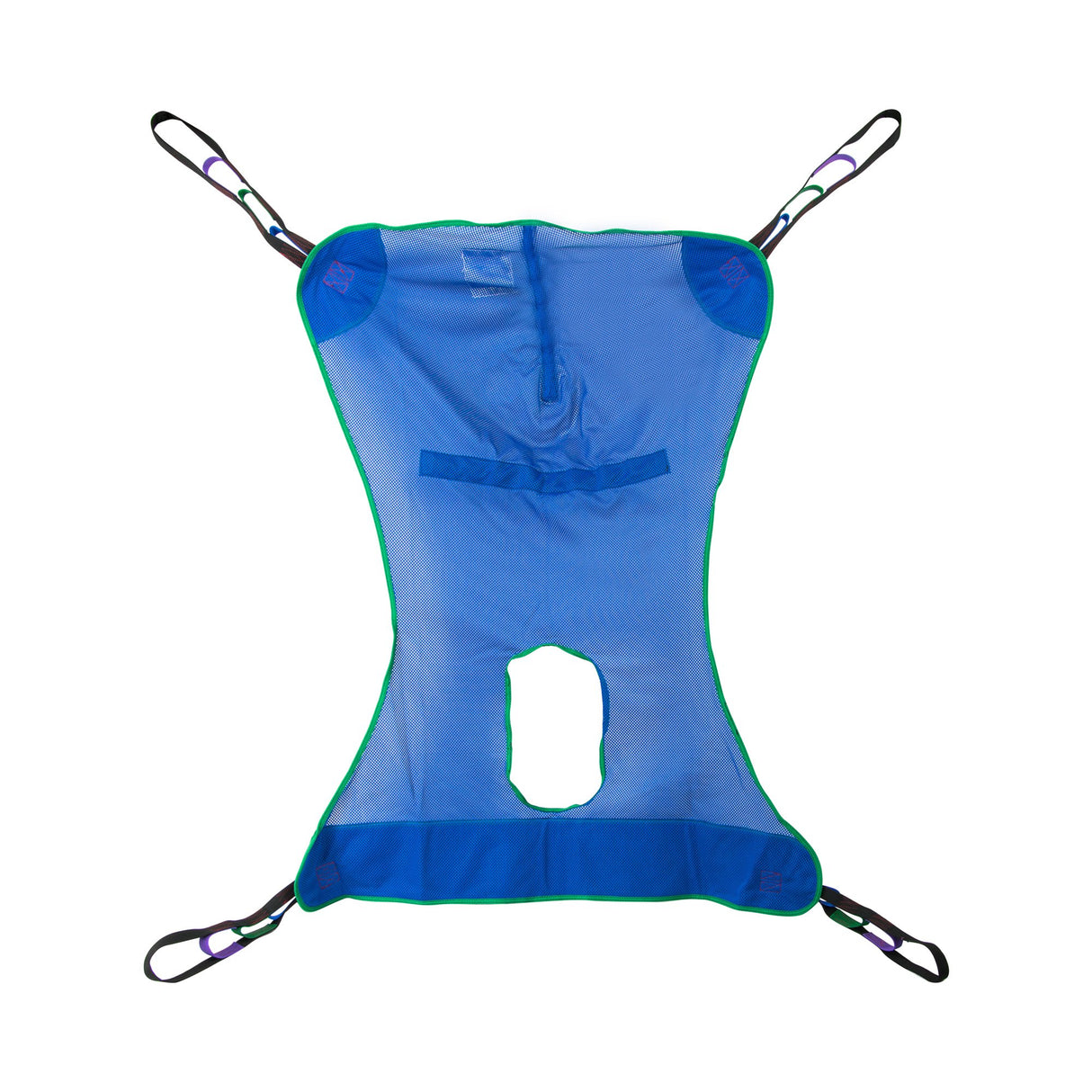 Full Body Commode Sling McKesson 4 or 6 Point Cradle Without Head Support Extra Large 600 lbs. Weight Capacity - BeHope