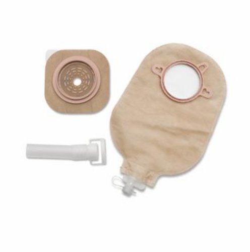 Urostomy Pouch New Image™ Two-Piece System 9 Inch Length Flat, Trim to Fit Drainable - BeHope