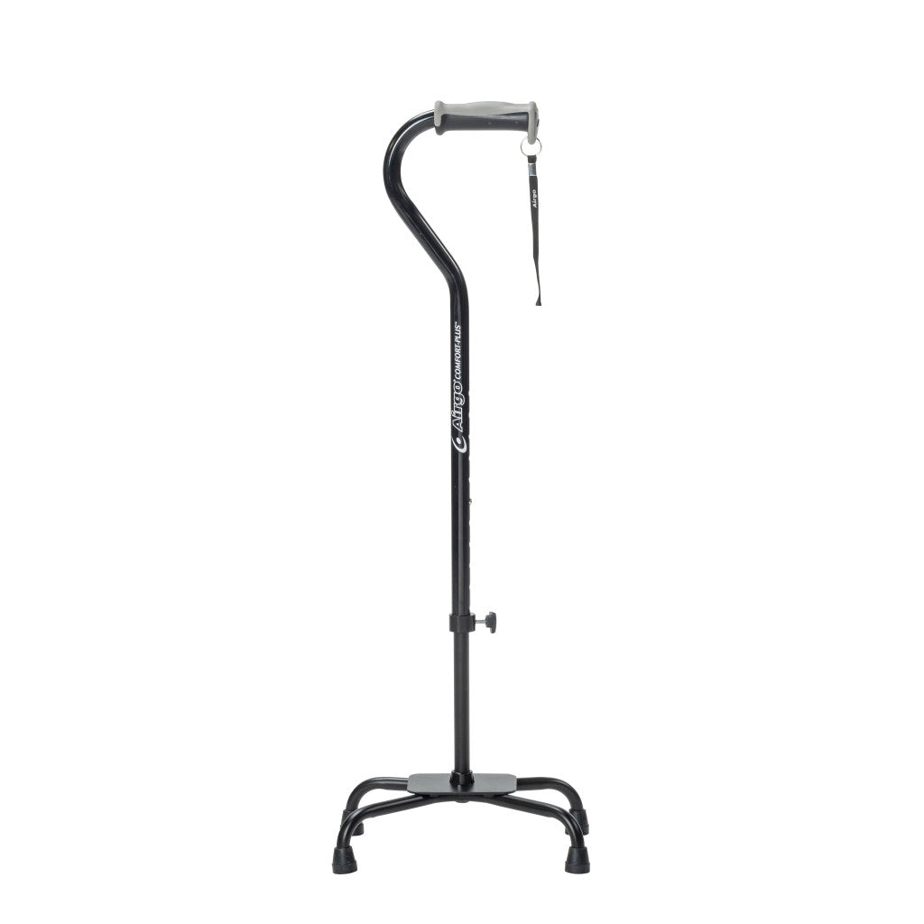 Airgo Comfort-Plus Adjustable Quad Canes, Large Base -BeHope