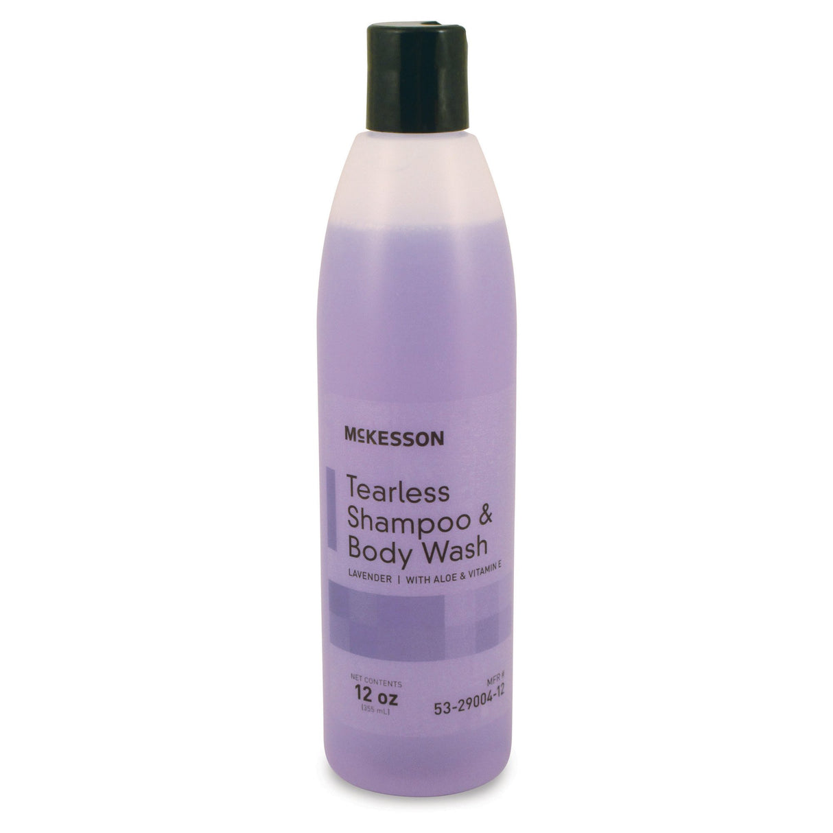 Tearless Shampoo and Body Wash McKesson 12 oz. Flip Top Bottle Lavender Scent - BeHope