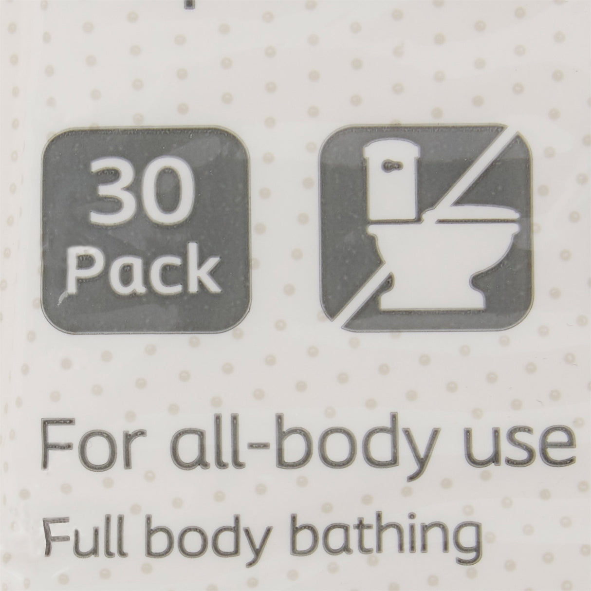 Lingettes de bain sans rinçage Bedside-Care EasiCleanse Soft Pack parfumées, 30 unités