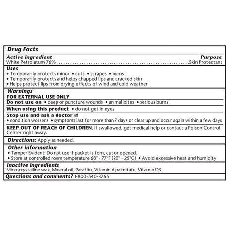 A & D Ointment Geri-Care® 5 Gram Individual Packet Unscented Ointment - BeHope