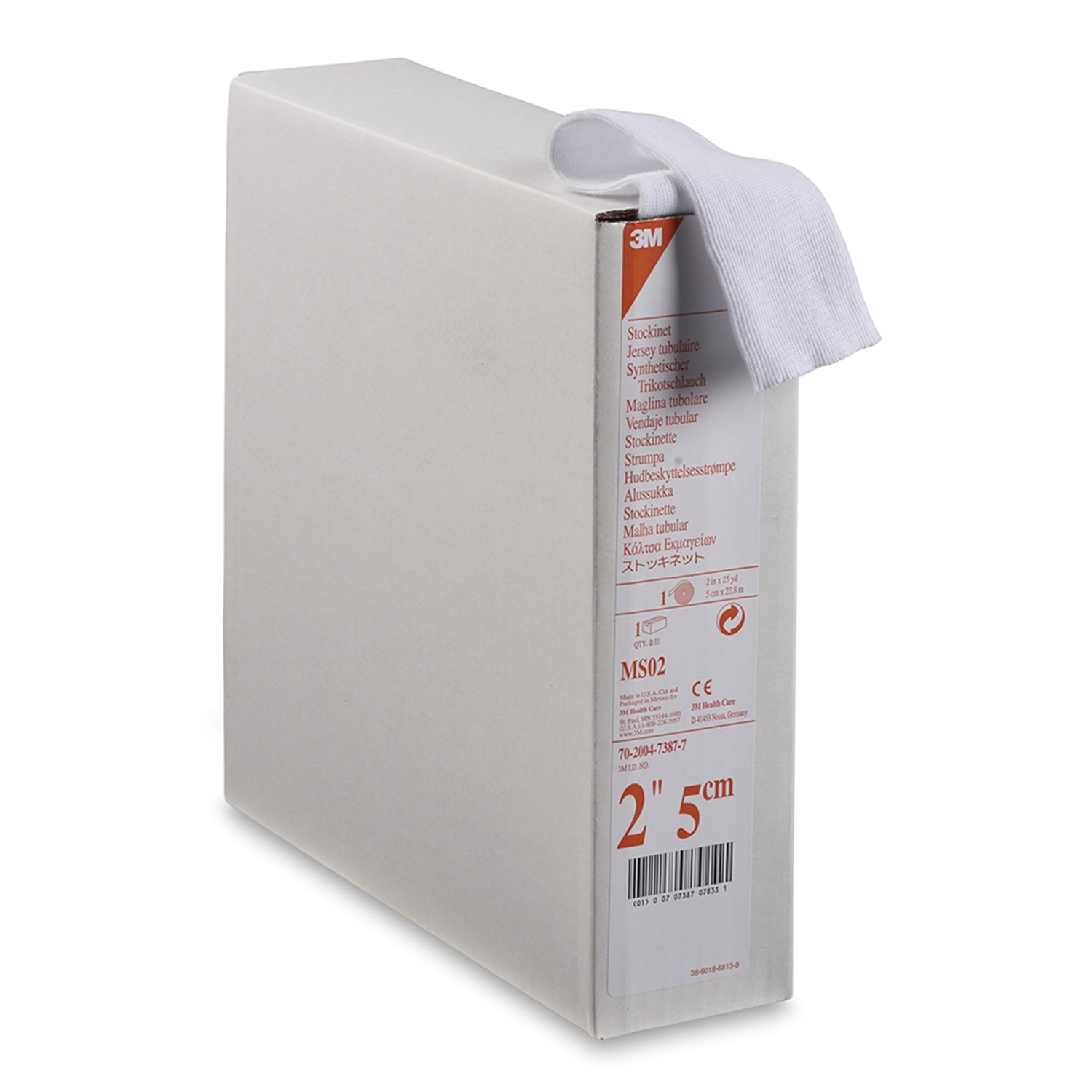 Stockinette Tubular / Undercast 3M™ Synthetic 2 Inch X 25 Yard Polyester NonSterile - BeHope