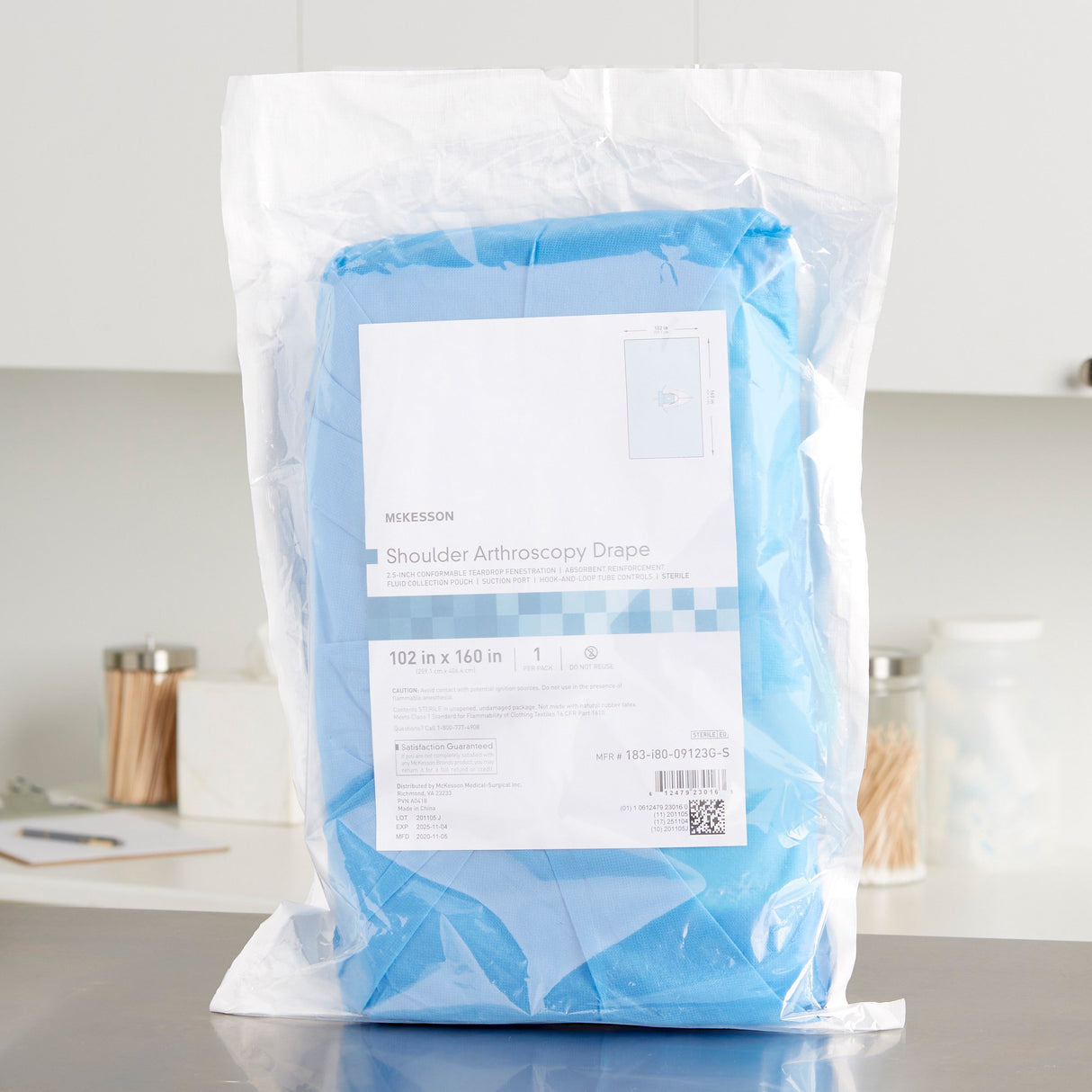 Orthopedic Drape McKesson Shoulder Arthroscopy Drape 102 W X 160 L Inch Sterile - BeHope