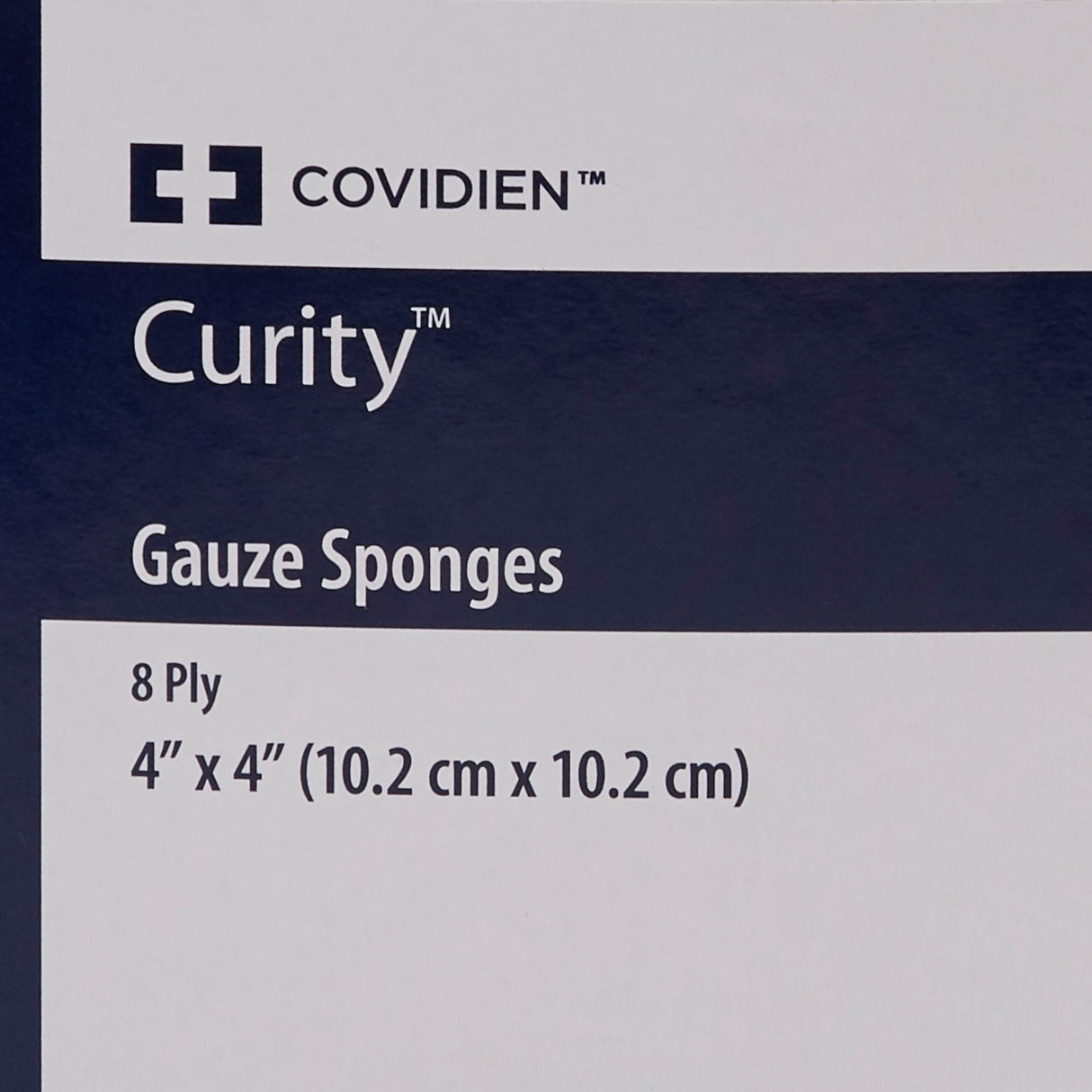Gauze Sponge Curity™ 4 X 4 Inch 8-Ply Sterile 2 per Pack - BeHope