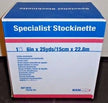 Stockinette Undercast Specialist® 6 Inch X 25 Yard Cotton NonSterile - BeHope