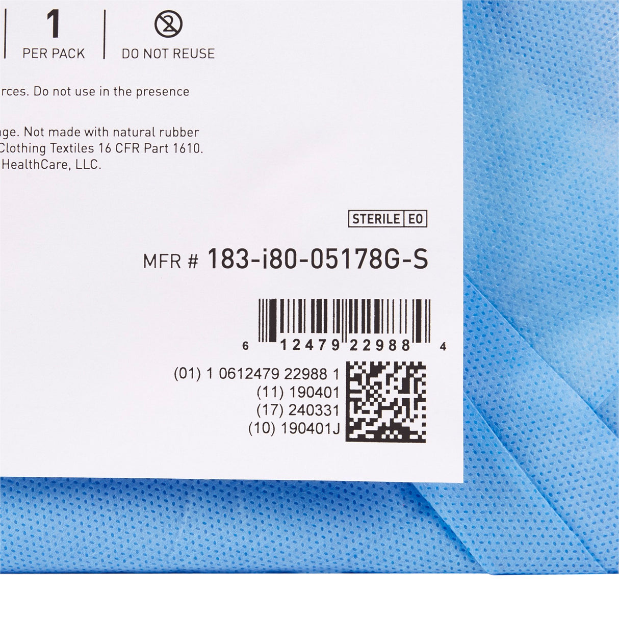 Surgical Drape McKesson Minor Procedure Drape 48 W X 60 L Inch Sterile - BeHope