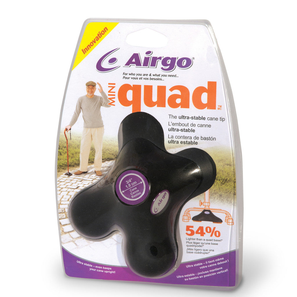 Airgo MiniQuad Ultra-Stable Cane Tip -BeHope