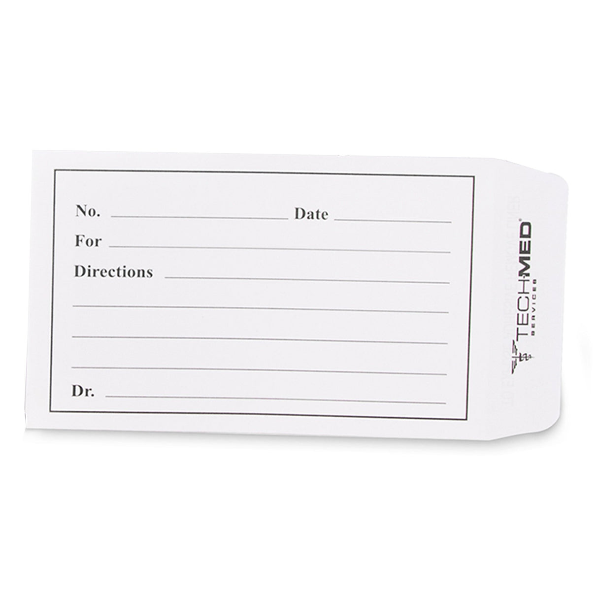Medication Envelope Tech-Med® White 3-1/2 X 2-1/4 Inch - BeHope