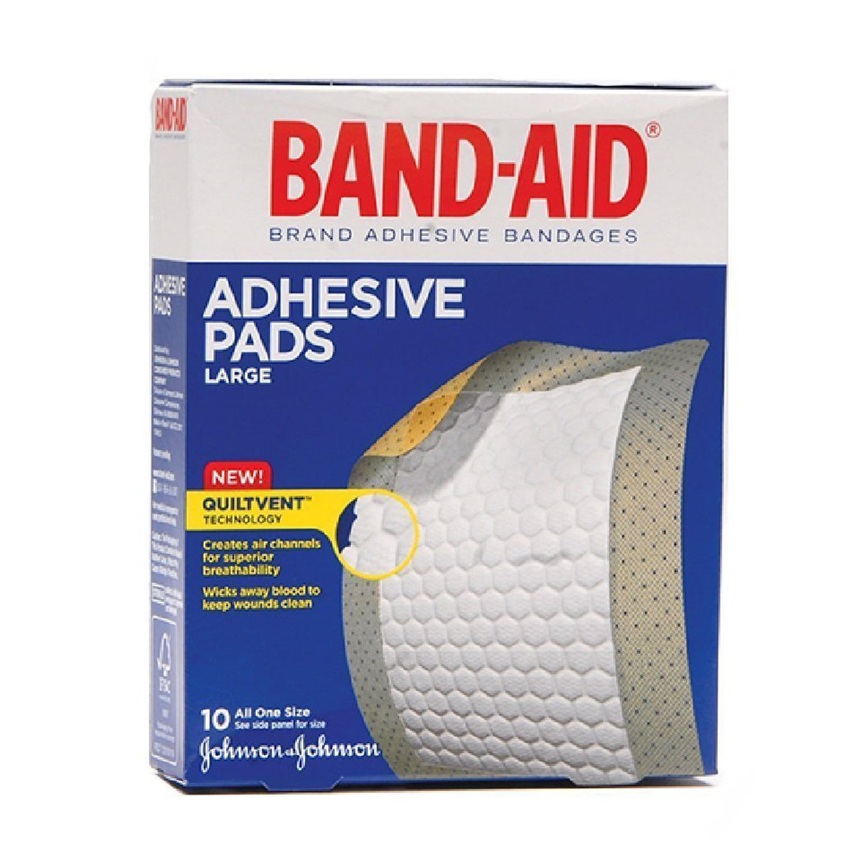 Adhesive Strip Band-Aid® Plastic Tan 2-7/8 X 4 Inch Sterile - BeHope