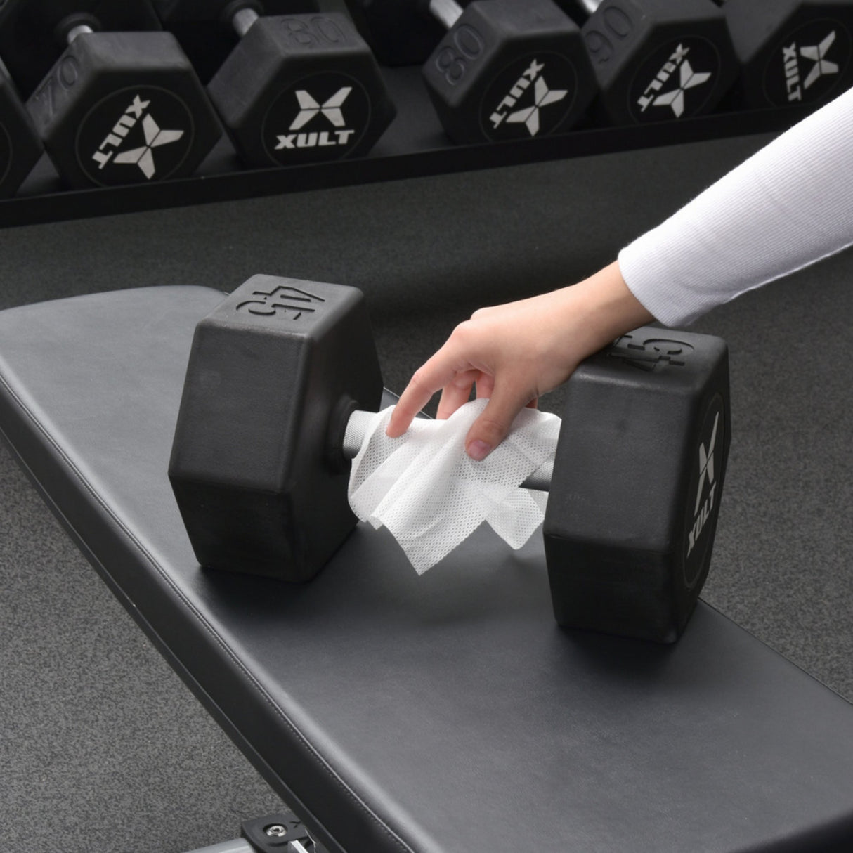 Surface Disinfectant Cleaner Sani-Cloth® AF3 Premoistened Germicidal Manual Pull Wipe 160 Count Pail Mild Scent NonSterile - BeHope