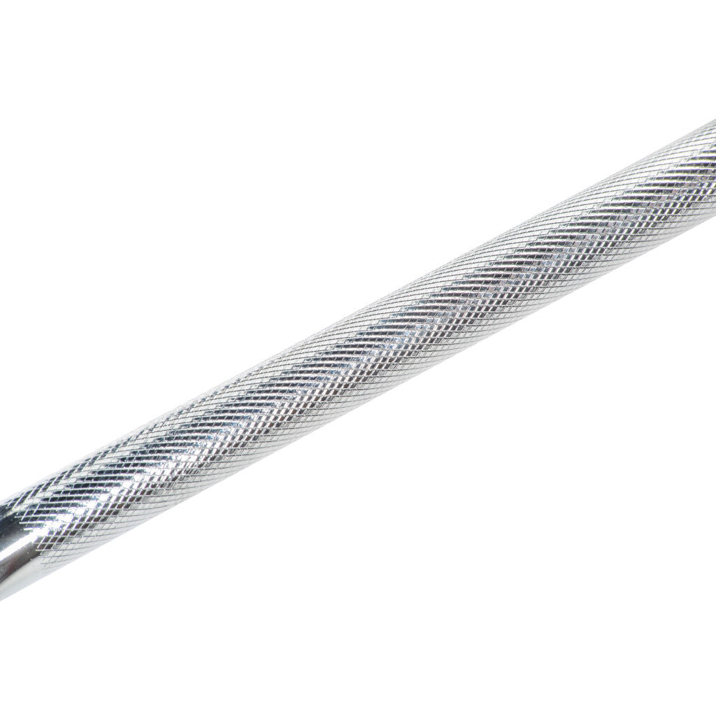 Aquasense Knurled Chrome Grab Bar With Rotating Flange - BeHope