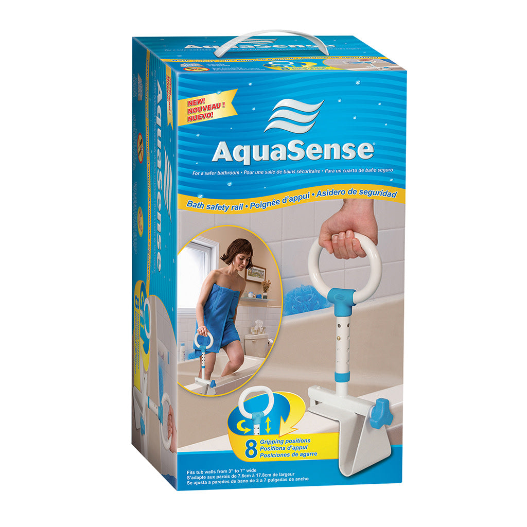 AquaSense Multi-Adjust Bath Safety Rail -BeHope