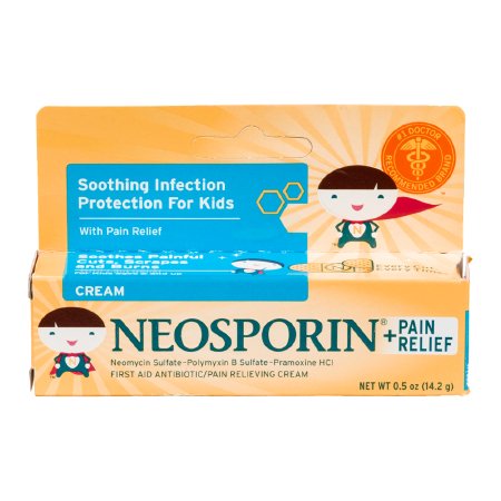 First Aid Antibiotic With Pain Relief Neomycin Sulfate / Polymyxin B Sulfate / Pramoxine Hcl Foster & Thrive™ Cream 0.5 Oz. Tube - Behope