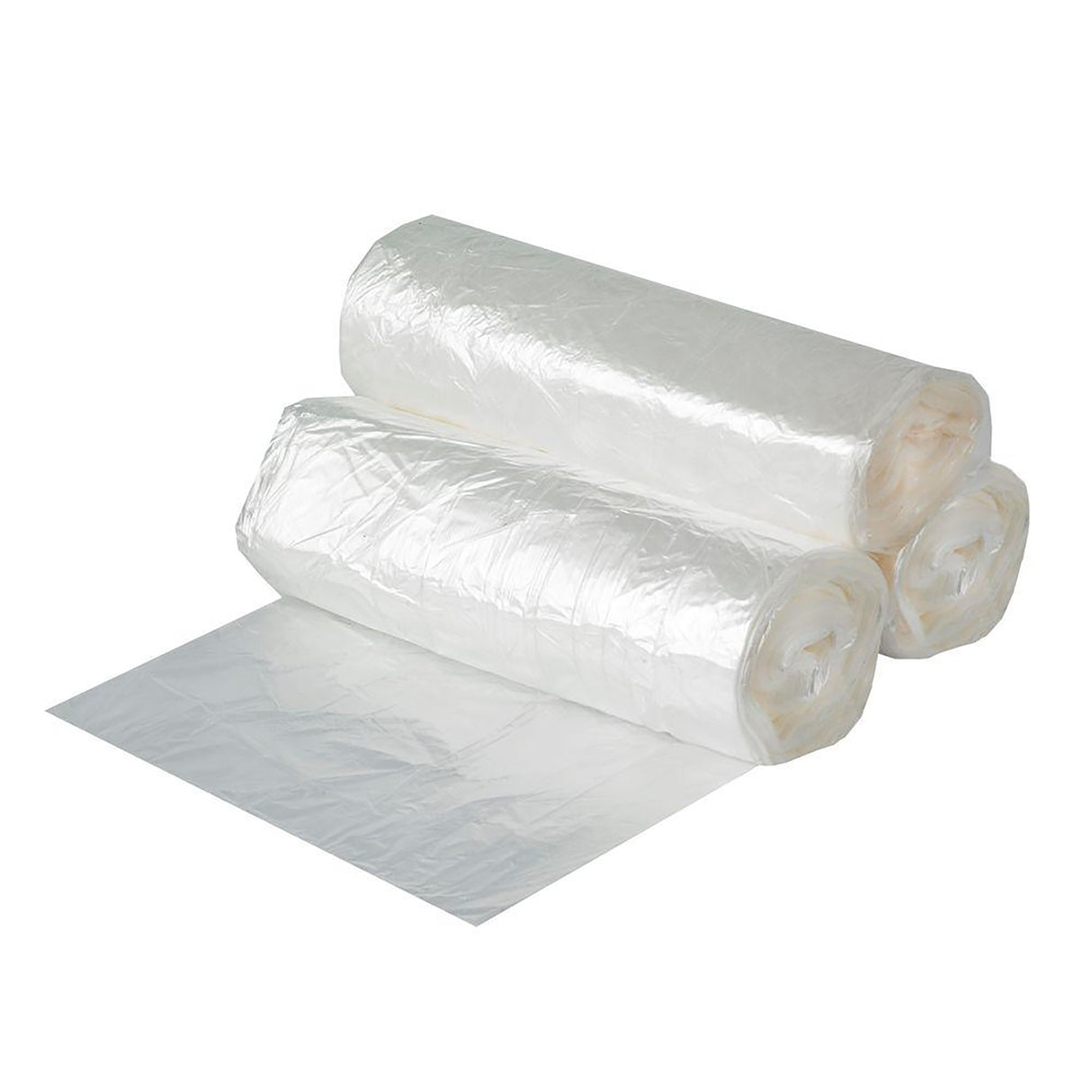 Trash Bag Heritage™ 45 gal. 12 Mic. 40 X 48 Inch Natural Medium Duty Star Seal Bottom Flat Pack - BeHope