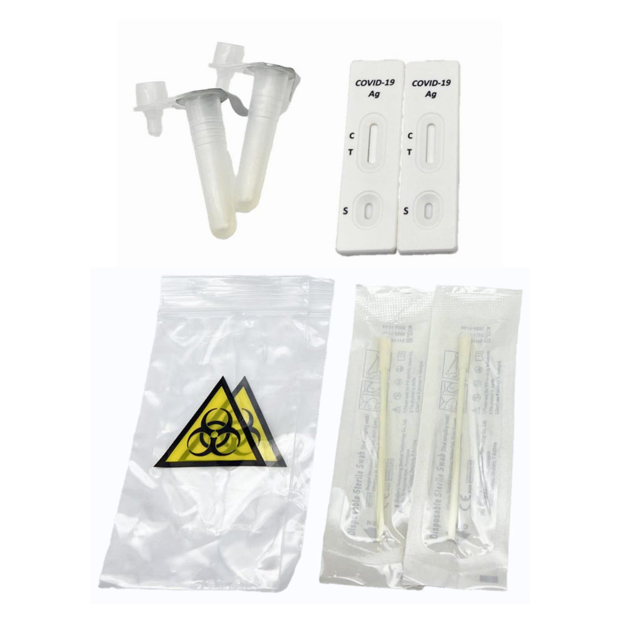 Respiratory Test Kit Advin COVID-19 Antigen Test 2 Tests per Kit - BeHope