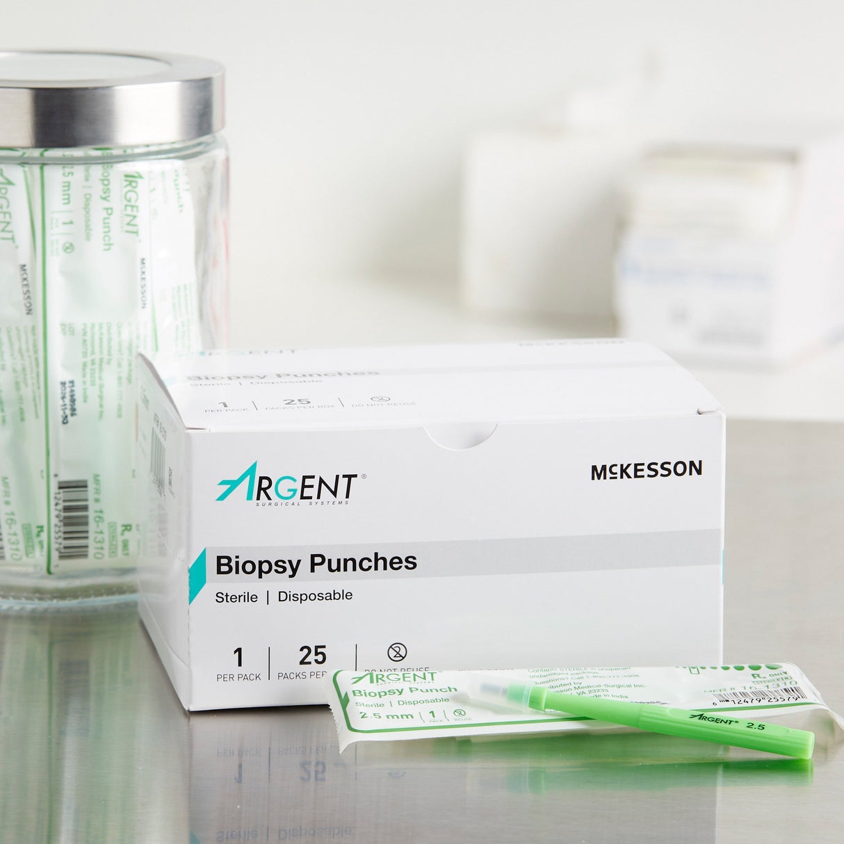 Biopsy Punch McKesson Argent™ Dermal 2.5 mm - BeHope