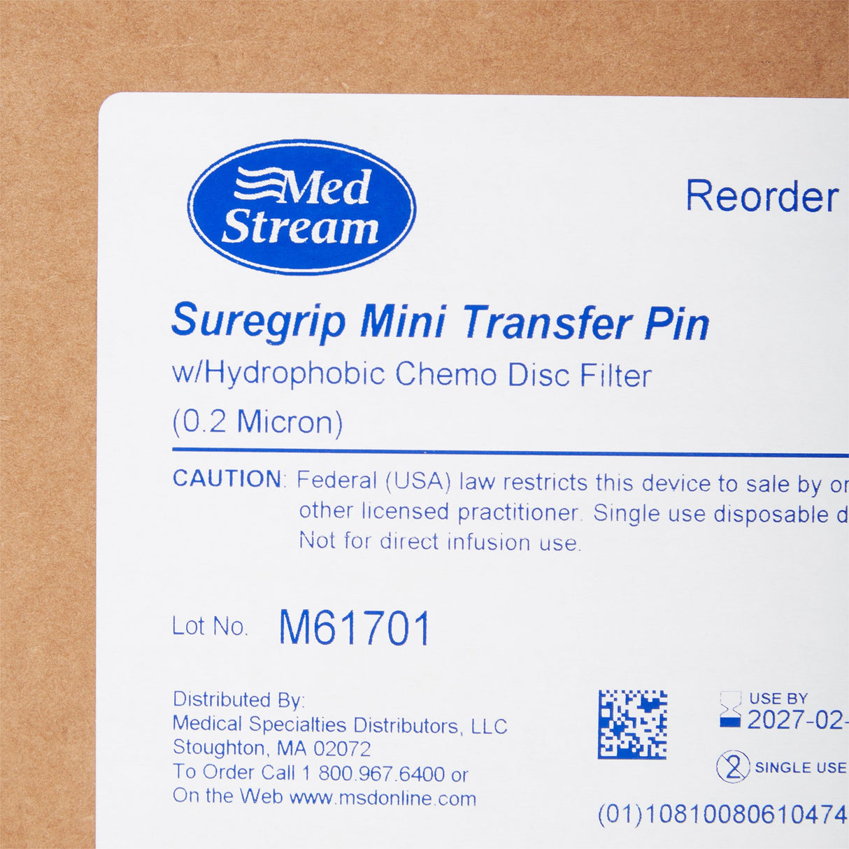 Chemo Dispensing Pin McKesson - BeHope