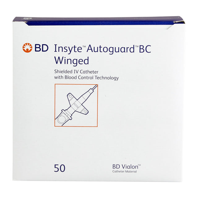 Peripheral IV Catheter BD Insyte Autoguard BC Vialon Blood Control Safety - BeHope