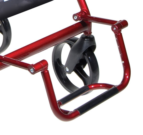 Duet Rollator/transport Chair Black - BeHope