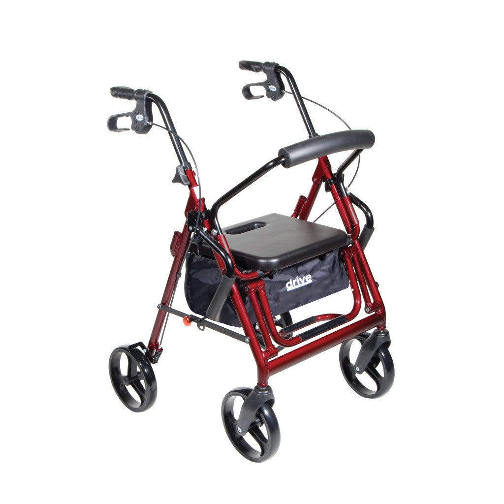 Duet Rollator/Transport Chair, 8" Casters -BeHope