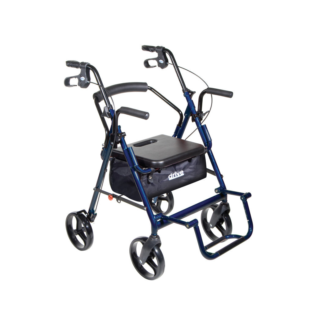 Duet Rollator/Transport Chair, 8" Casters -BeHope
