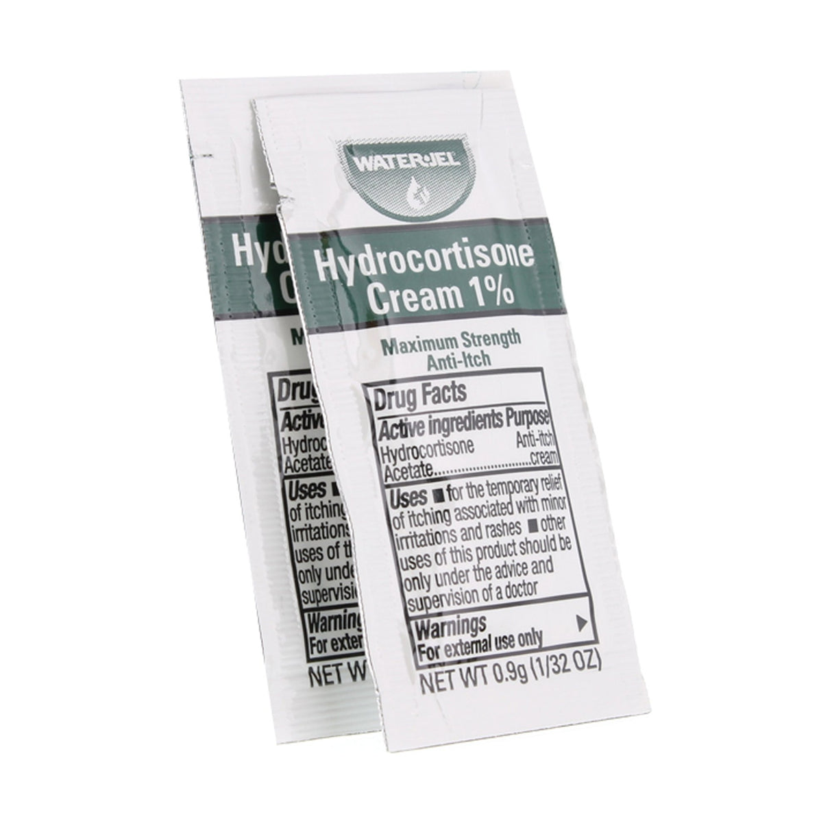 Itch Relief Water-Jel® 1% Strength Cream 0.9 Gram Individual Packet - BeHope