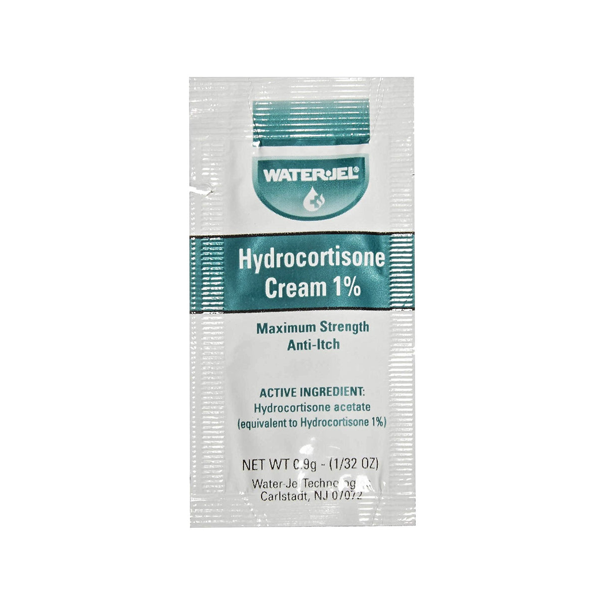 Itch Relief Water-Jel® 1% Strength Cream 0.9 Gram Individual Packet - BeHope