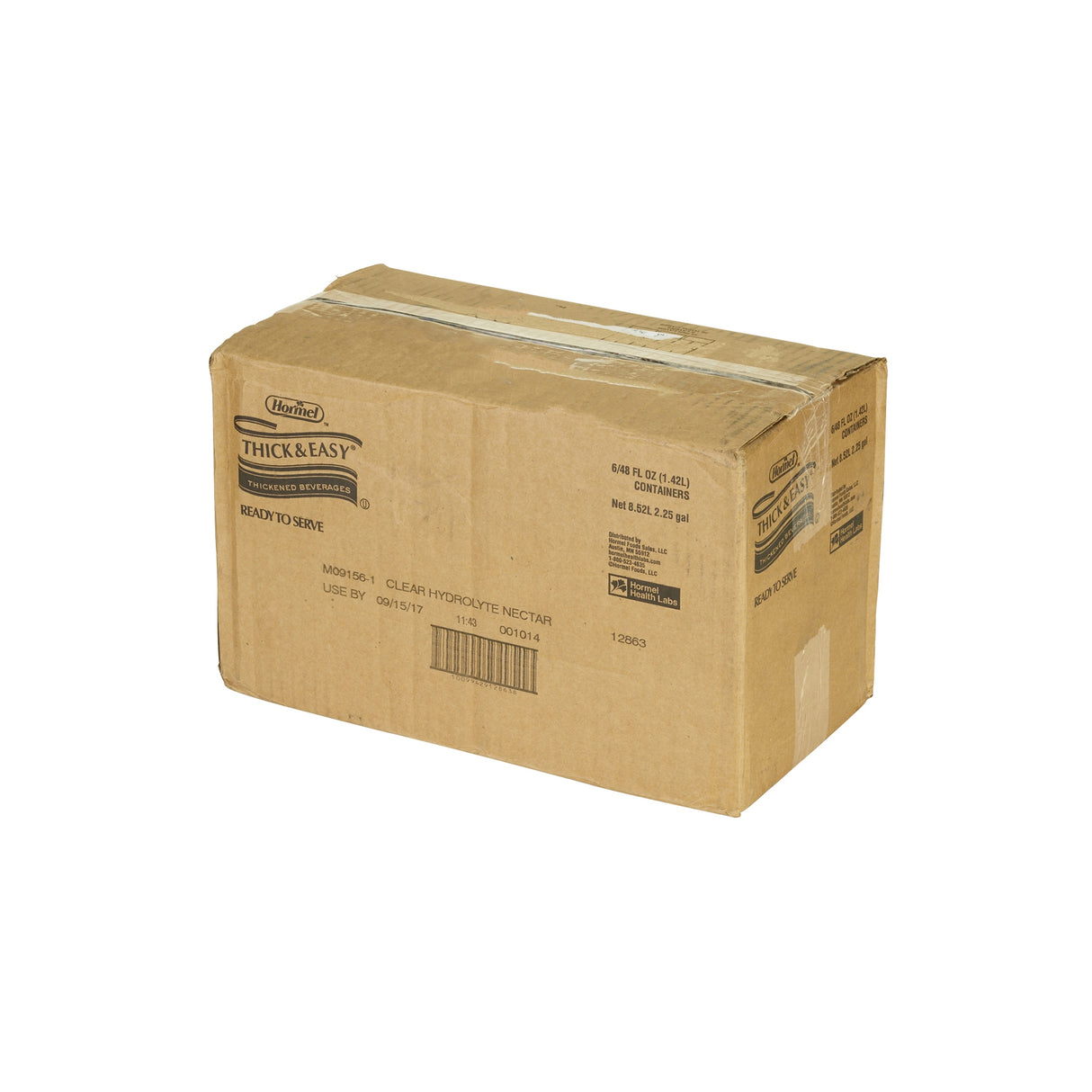 Thickened Water Thick & Easy® Hydrolyte® 46 oz. Bottle Lemon Flavor Liquid IDDSI Level 2 Mildly Thick - BeHope