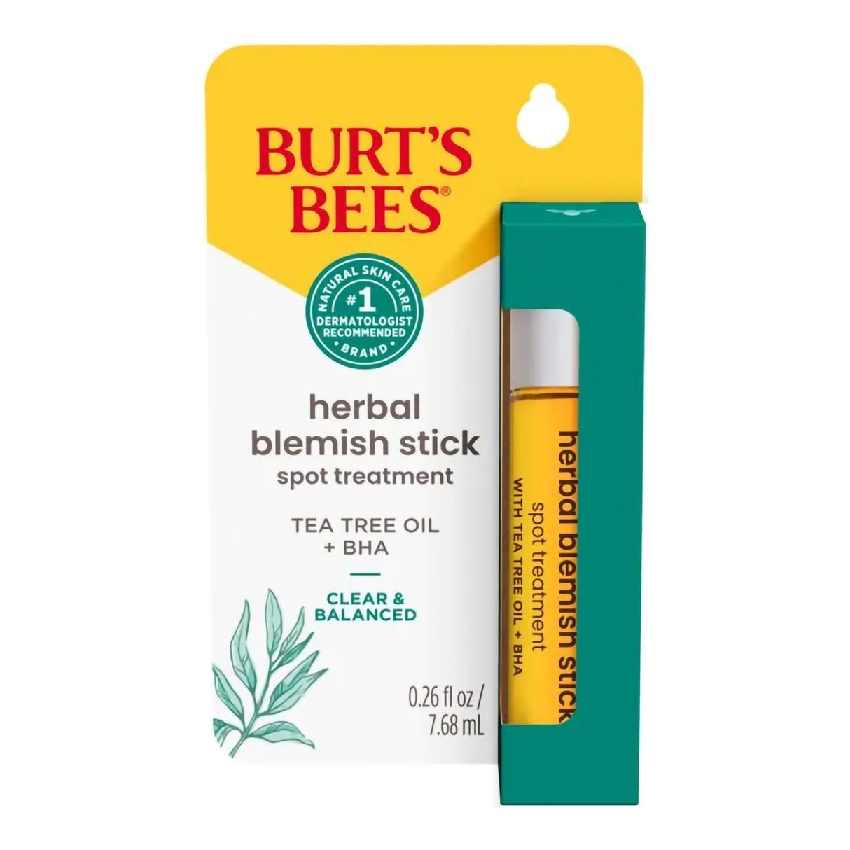 Acne Treatment Burt's Bees® Herbal Complexion Stick 0.26 oz. Stick - BeHope
