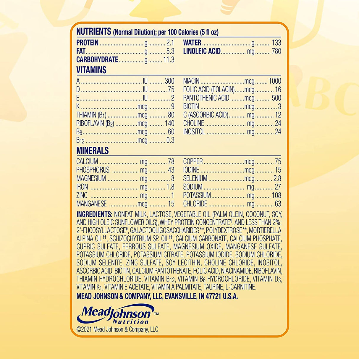 Infant Formula Enfamil NeuroPro™ Unflavored 20.7 oz. Canister Powder Iron - BeHope