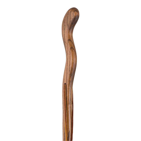 Walking Stick Brazos™ Twisted Fitness Walker Wood 58 Inch Height Brown - BeHope