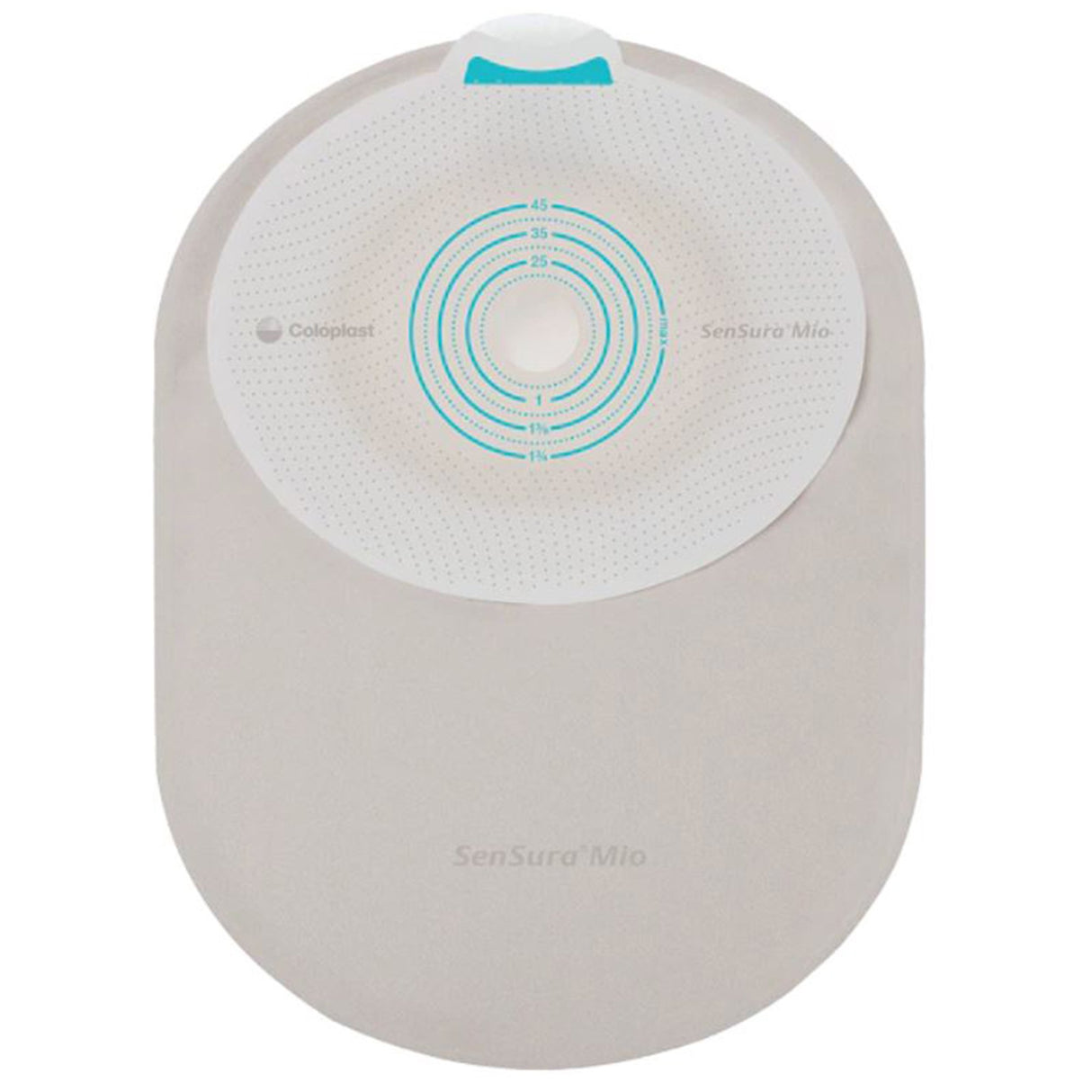 Ostomy Pouch SenSura® Mio One-Piece System 5-1/4 Inch Length, Mini Flat, Trim to Fit 5/8 to 1-3/4 Inch Stoma Closed End - BeHope