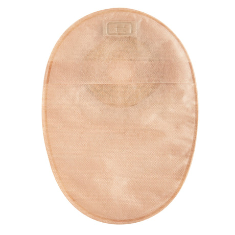 Ostomy Pouch Esteem+ One-Piece System 8 Inch Length Flat, Trim to Fit 1-9/16 Inch Stoma Closed End - BeHope