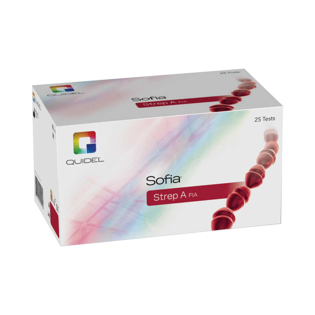 Respiratory Test Kit Sofia® Strep A FIA Strep A Test 25 Tests CLIA Non-Waived - BeHope