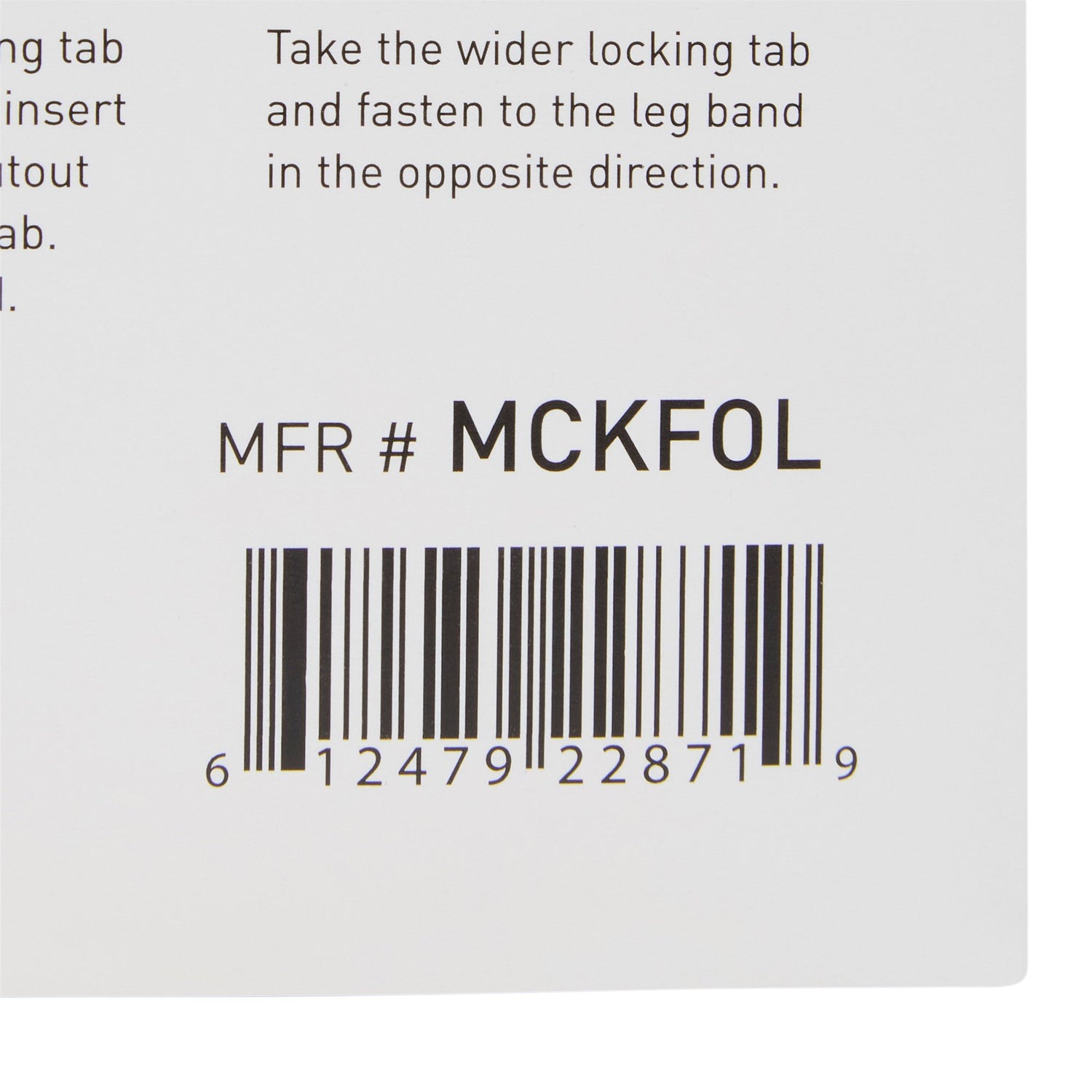 Leg Strap McKesson 2 X 24 Inch Length, Dual-Locking Tabs, Stretch Material, Hook and Loop Closure, Nonsterile - BeHope