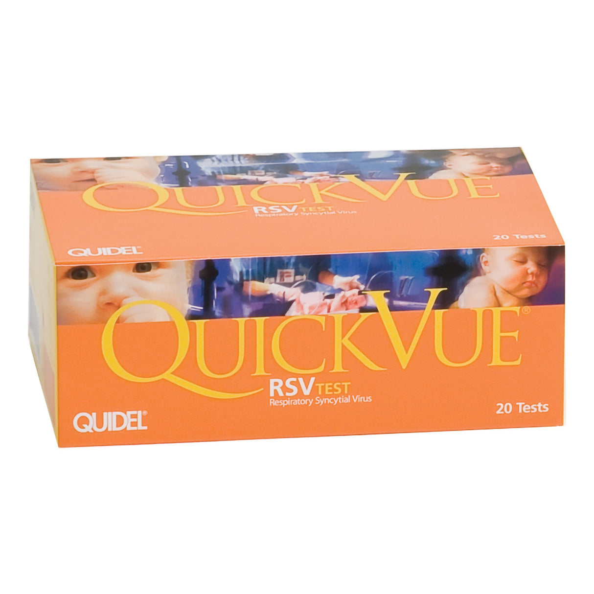 Respiratory Test Kit QuickVue® Respiratory Syncytial Virus Test (RSV) 20 Tests CLIA Waived - BeHope
