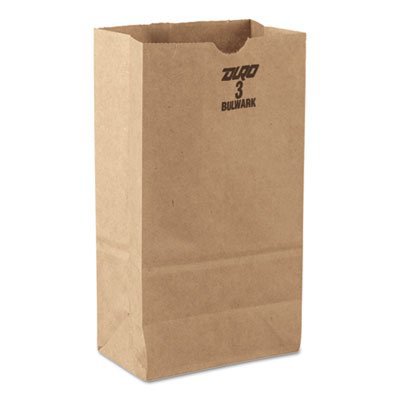 Grocery Bag General Brown Kraft Paper #3 - BeHope