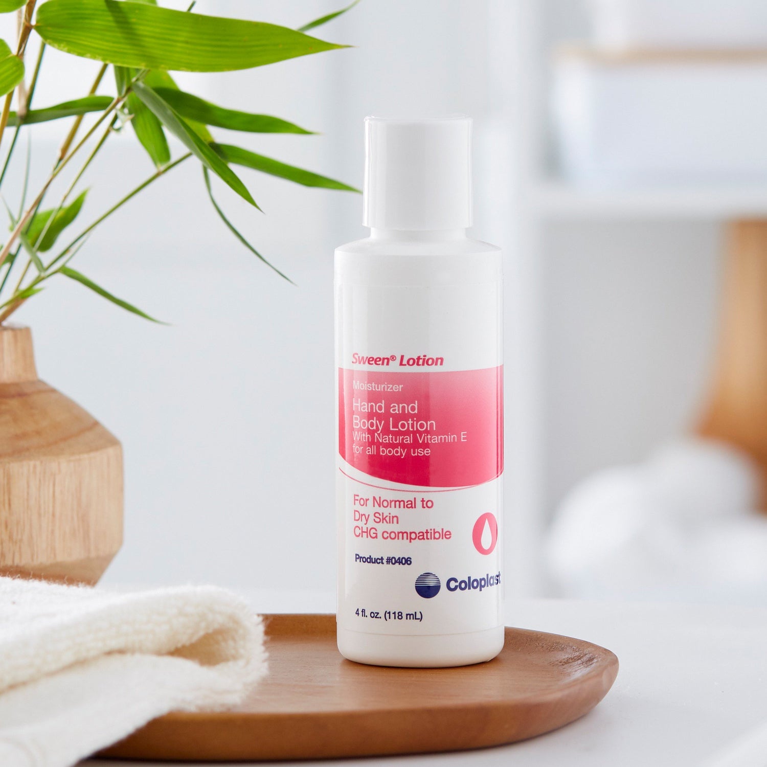 Lotion Sween hydratante pour les mains et le corps, flacon de 113 ml, parfumée, compatible CHG