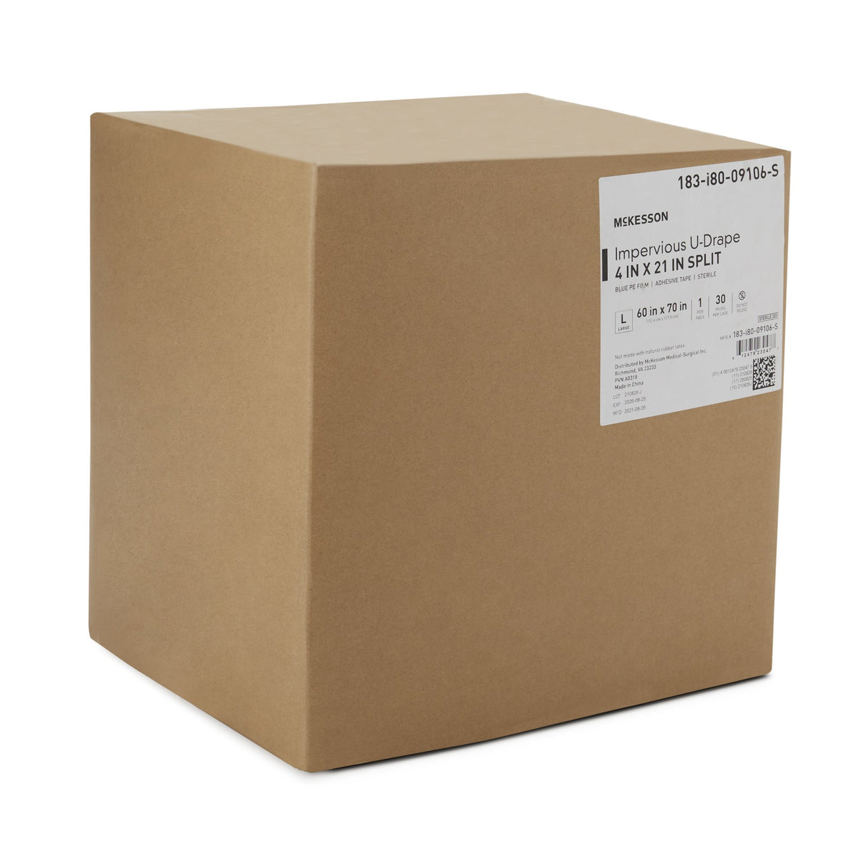 Orthopedic Drape McKesson Impervious U-Drape 60 W X 70 L Inch Sterile - BeHope