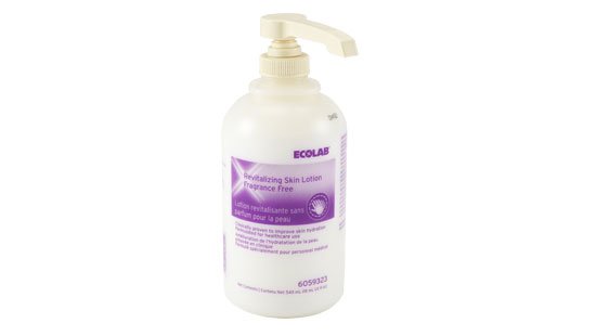 Hand and Body Moisturizer Ecolab® 540 mL Pump Bottle Unscented Lotion - BeHope