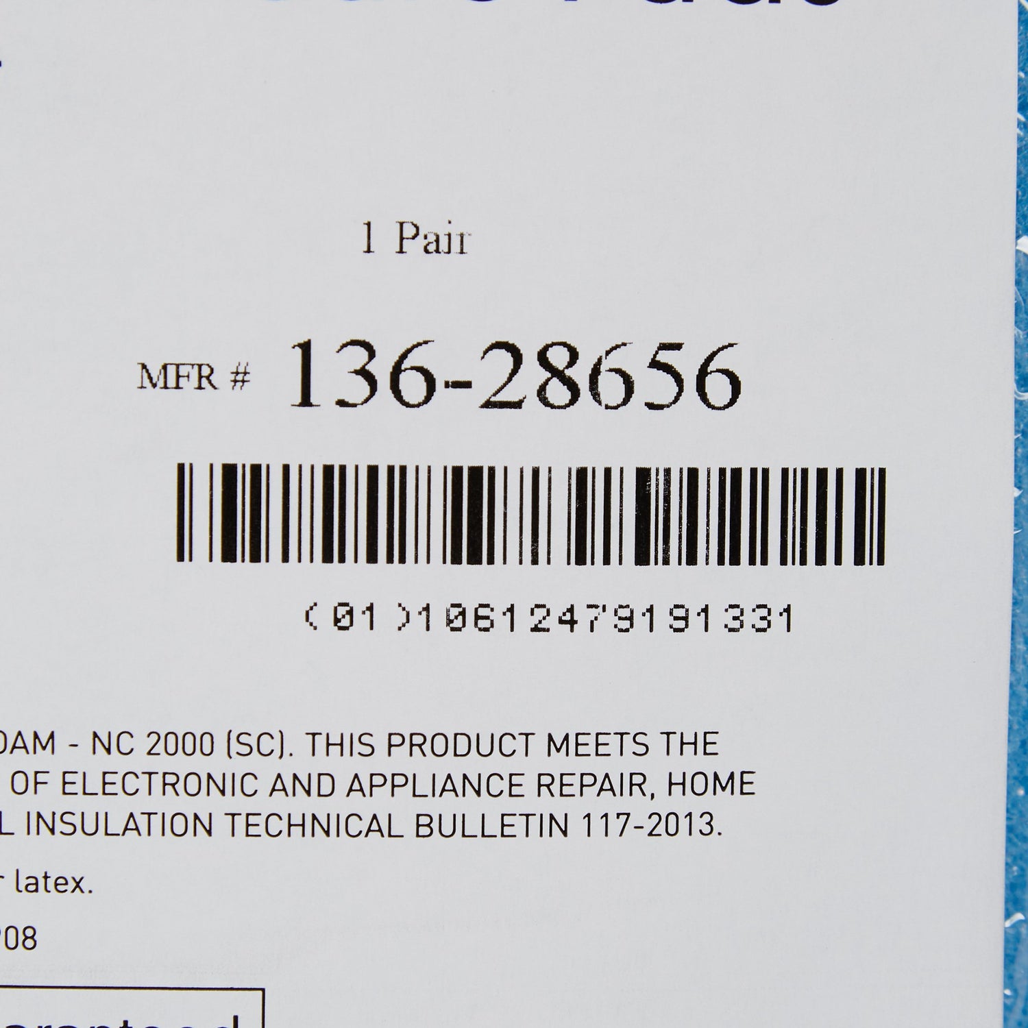 Heel Protection Pad McKesson One Size Fits Most Blue - BeHope