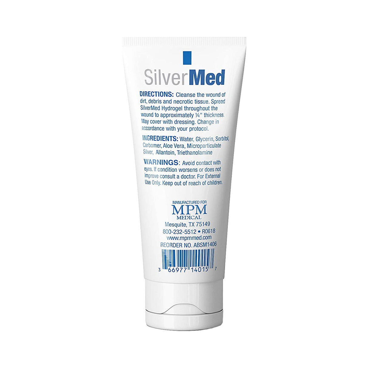 Silver Wound Gel SilverMed™ NonSterile - BeHope