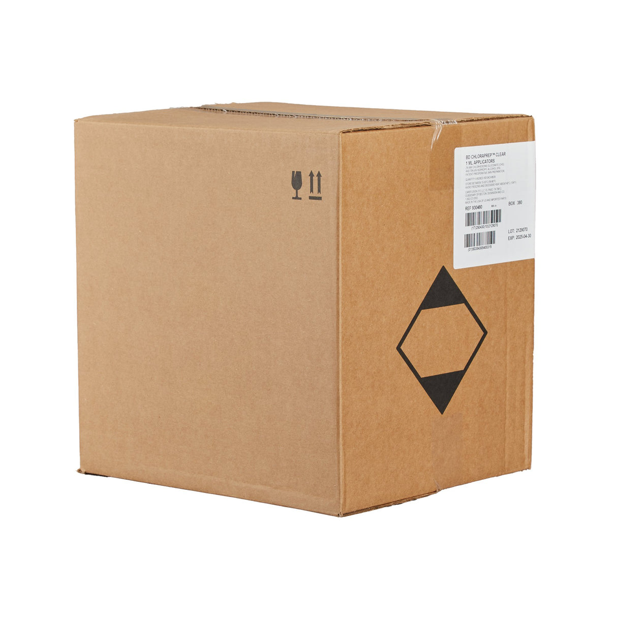 Skin Prep Solution ChloraPrep™ Clear 1 mL Foam Applicator 2% / 70% Strength CHG (Chlorhexidine Gluconate) / Isopropyl Alcohol Sterile - BeHope