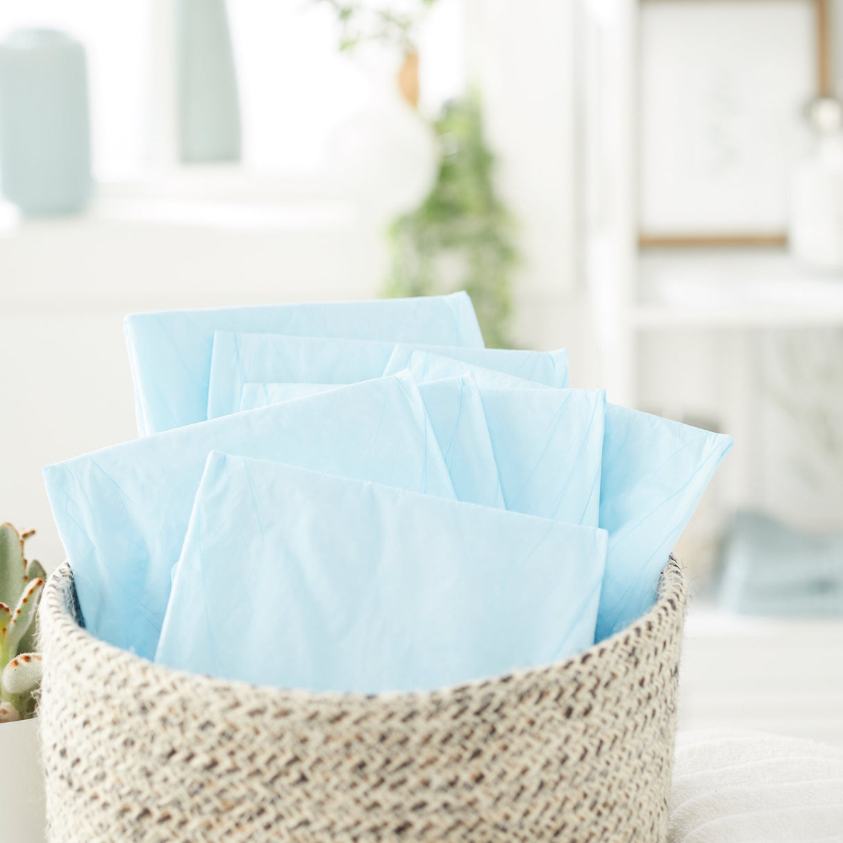 Disposable Underpad TENA® Extra 17 X 24 Inch Polymer Light Absorbency - BeHope