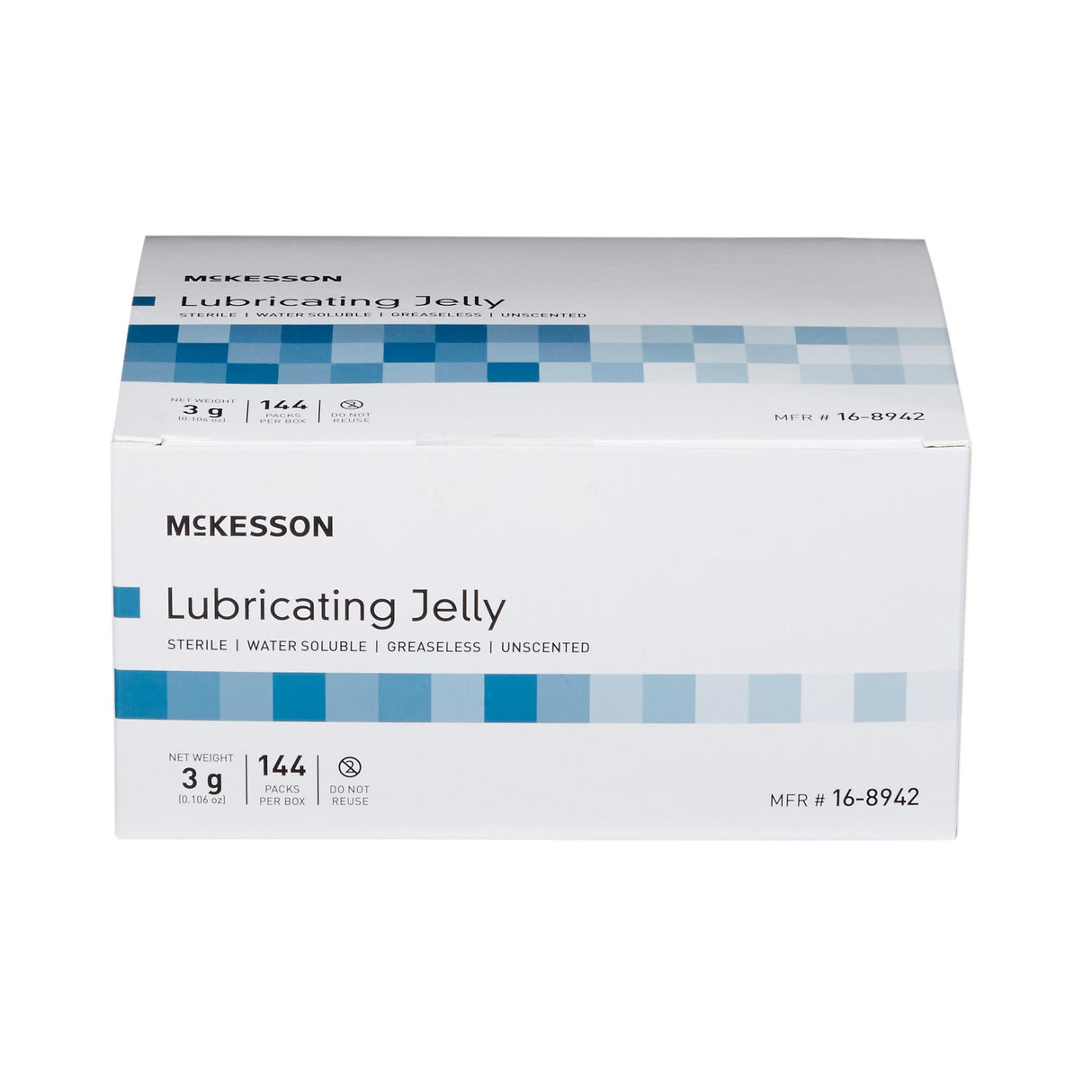 Lubricating Jelly McKesson 3 Gram Individual Packet Sterile - BeHope