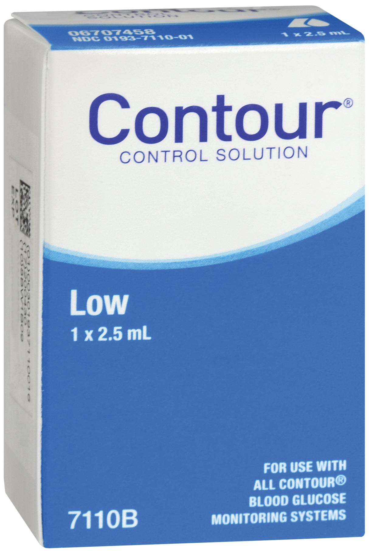 Blood Glucose Control Solution Contour® 2.5 mL Low Level - BeHope