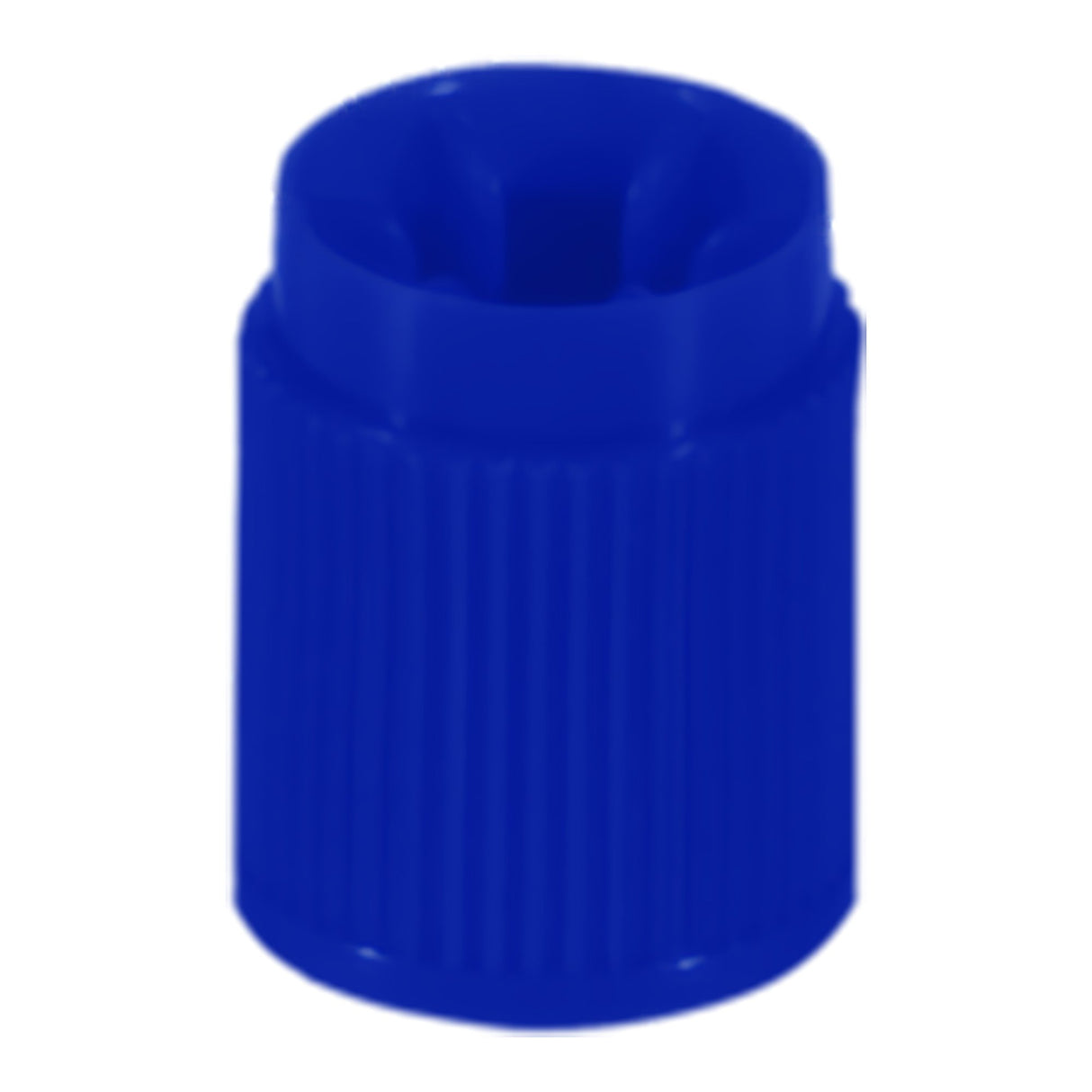 Tube Closure HDPE Screw Cap Blue 13 mm Diameter For 13 X 75 mm Tubes - BeHope